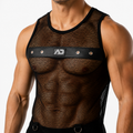 MESH MIXED TANK TOP