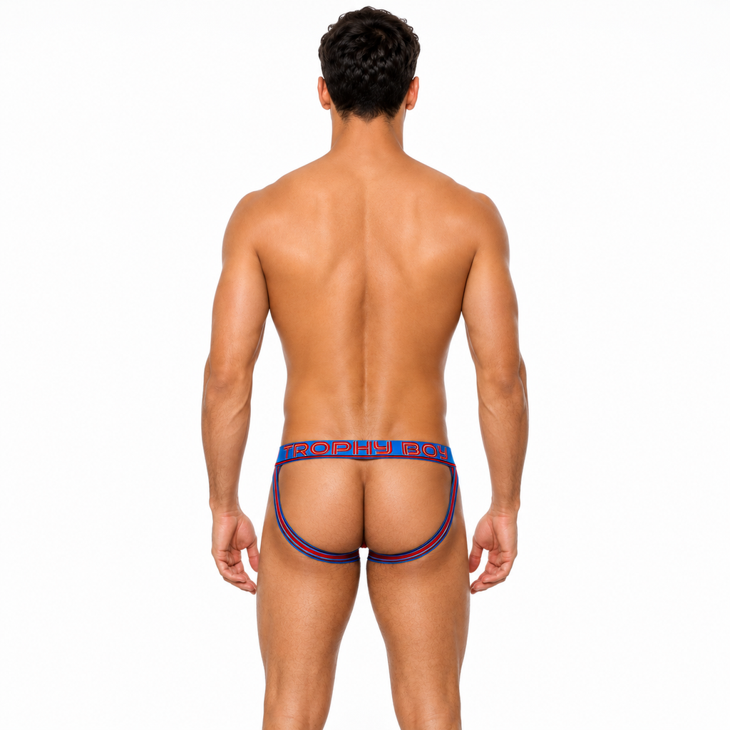 TROPHY BOY For Hung Guys Mesh Jock