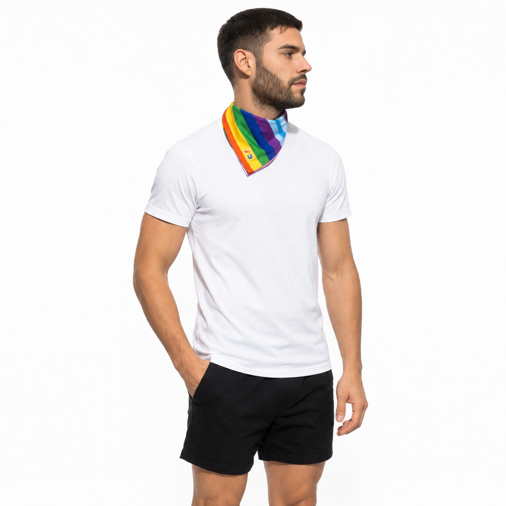 INCLUSIVE RAINBOW SCARF