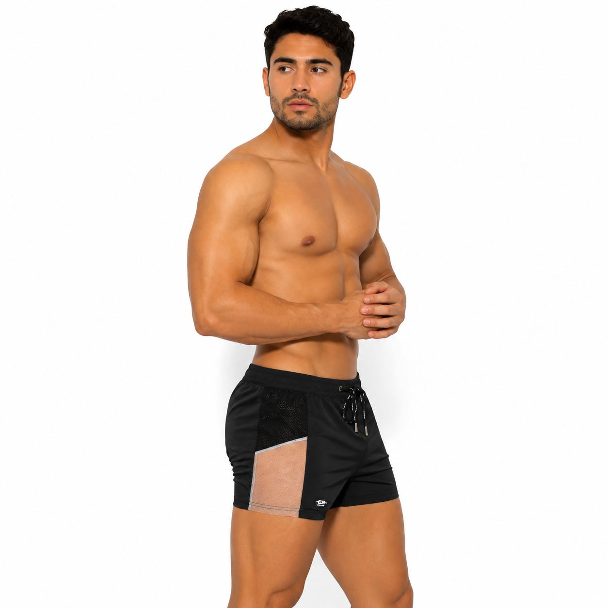C-THROUGH POCKET SHORT
