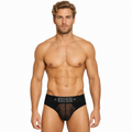 STRASS C-THROUGH BRIEF