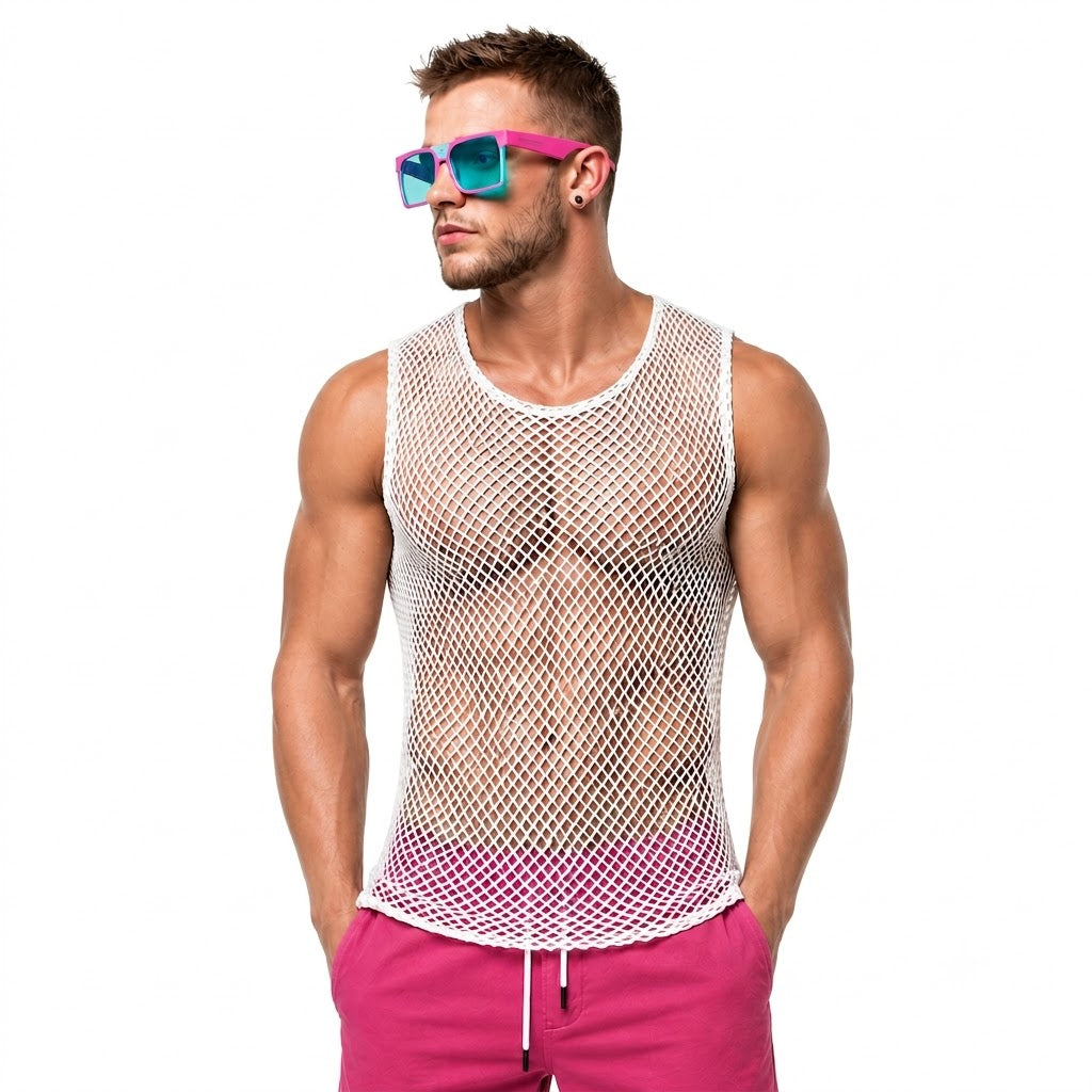 Beachy Net Tank